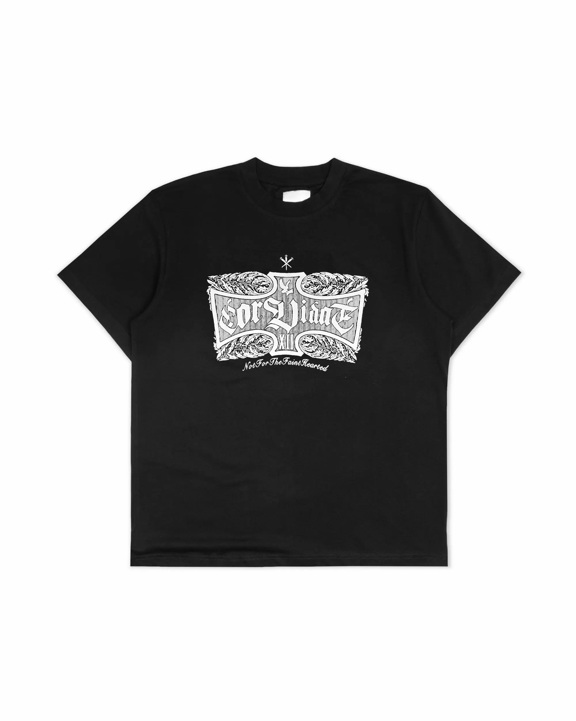 Faint HeartedTee Black
