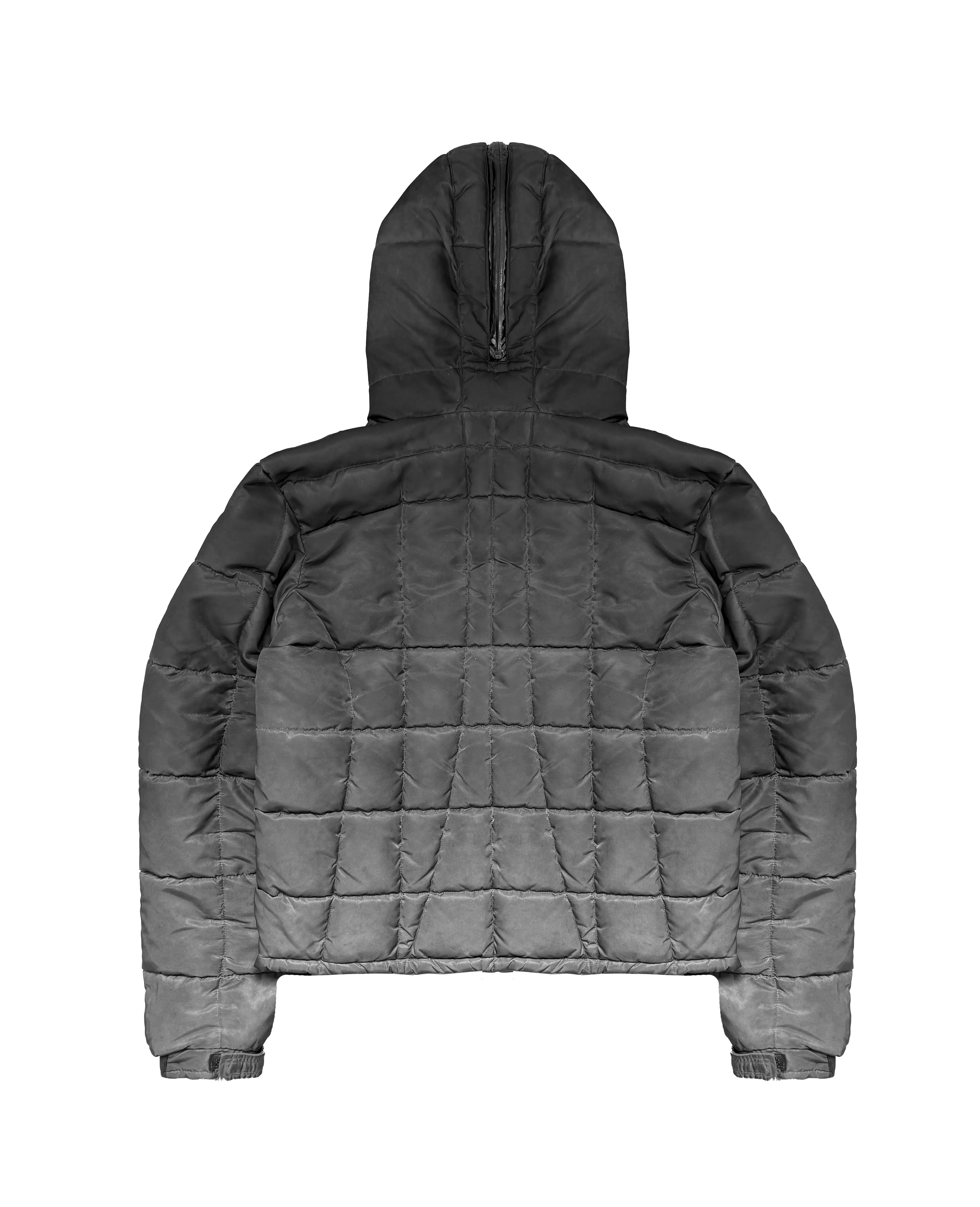 SHADOW GREY SPLIT PUFFER