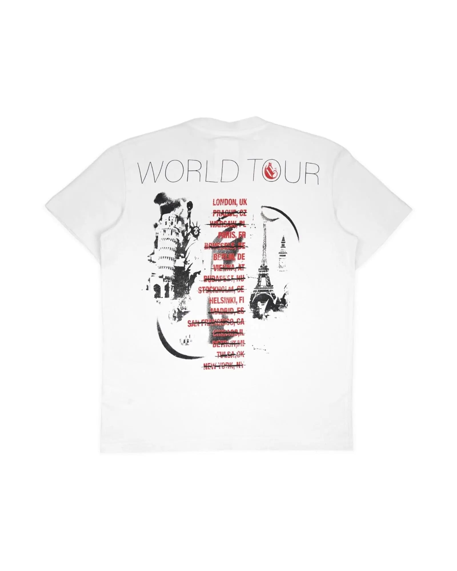 World Tour tee (White)