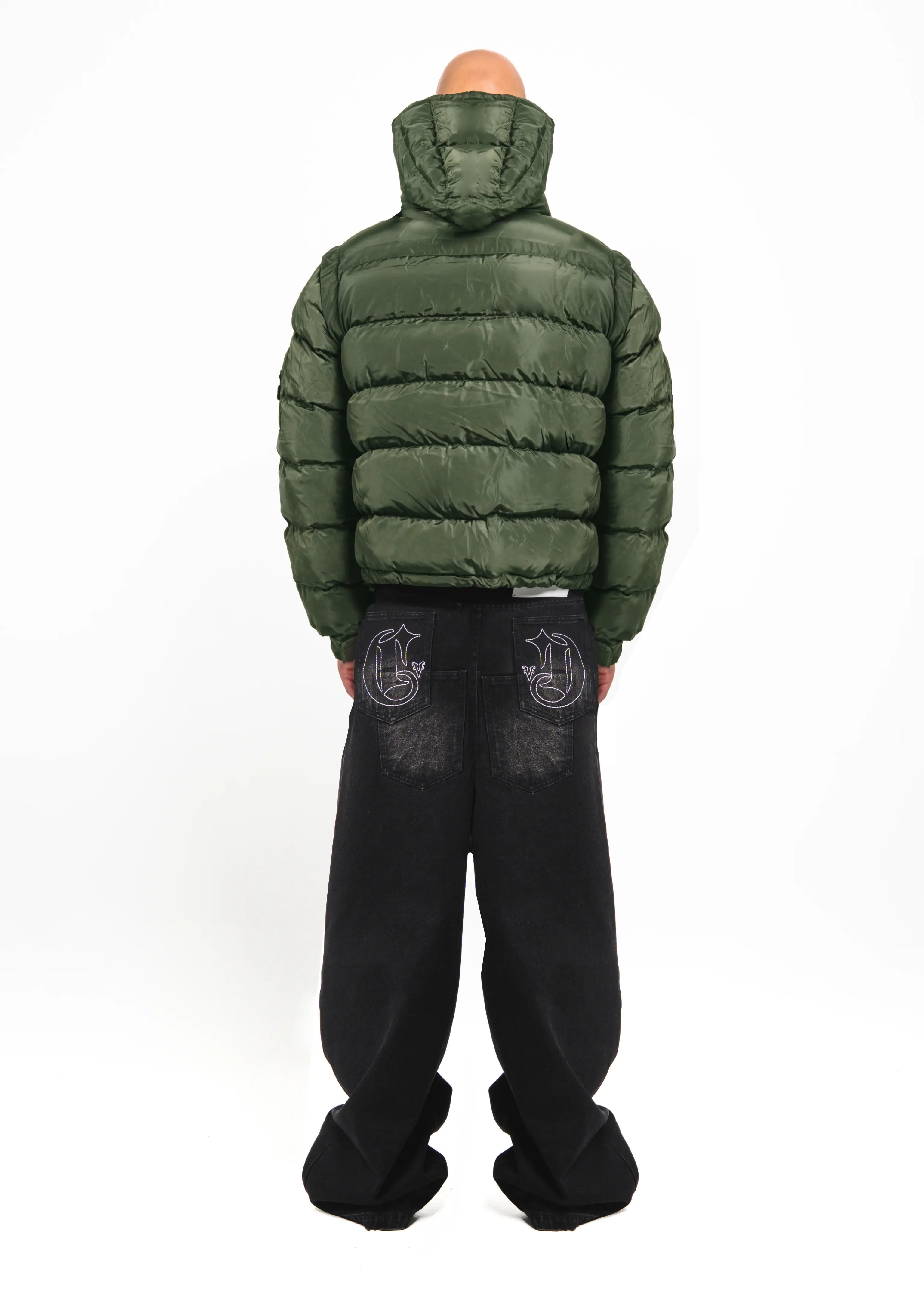 Green Technical Puffer