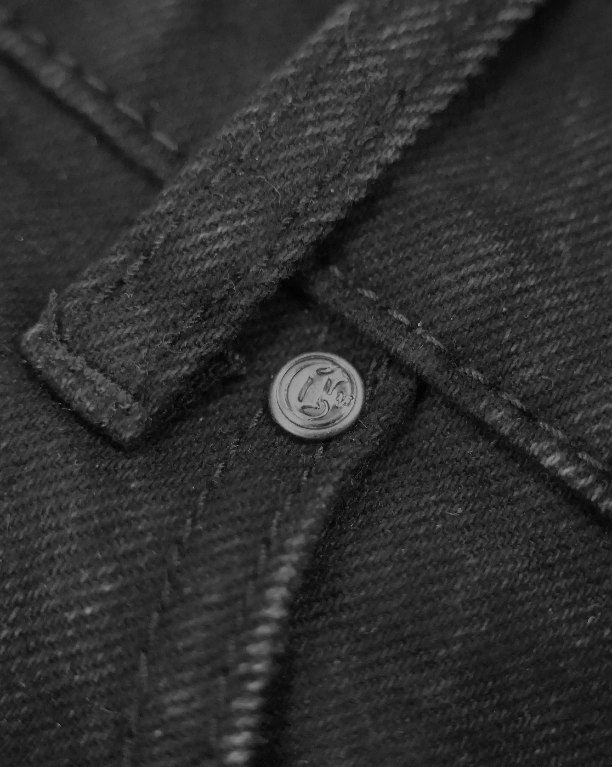 RHINO BAGGY CUT JEANS BLACK