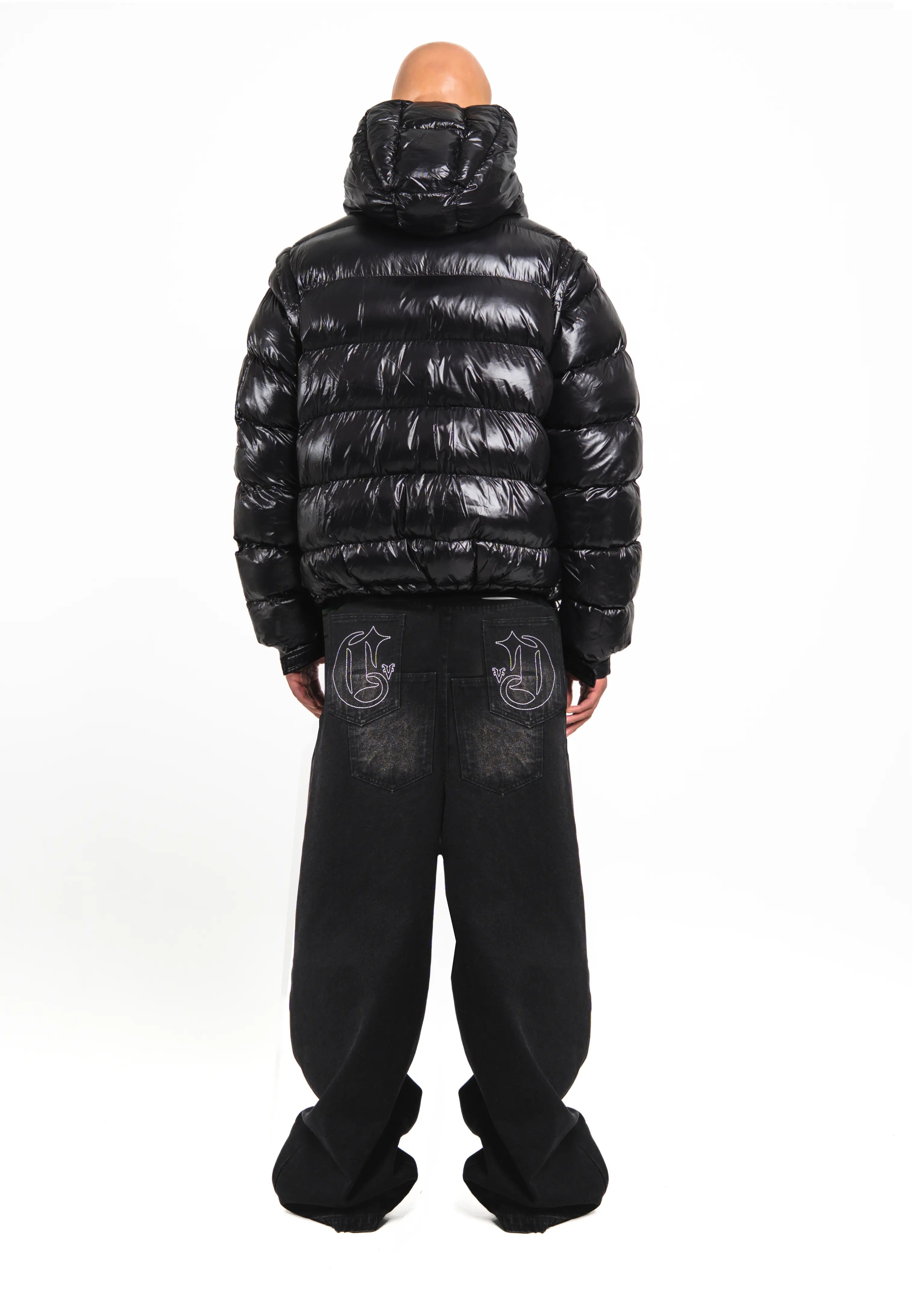 Shiny Black V2 Puffer