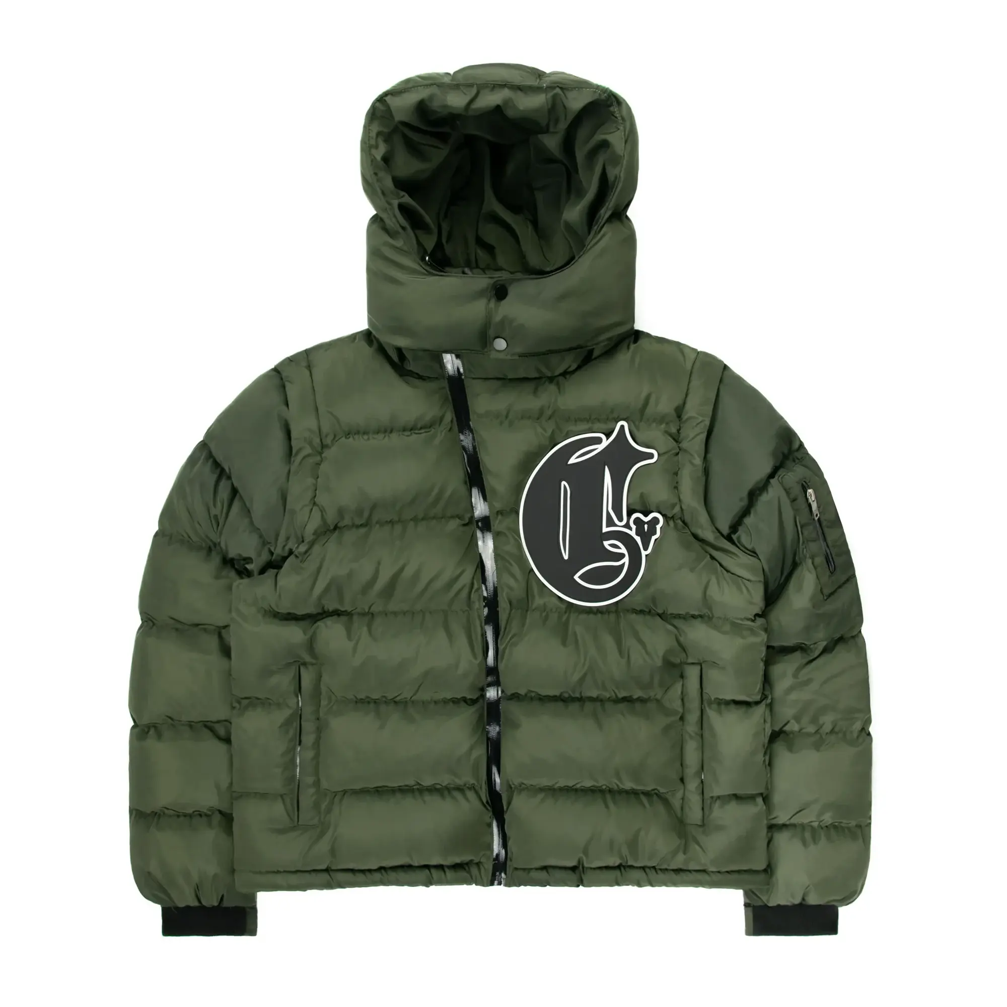 Green Technical Puffer