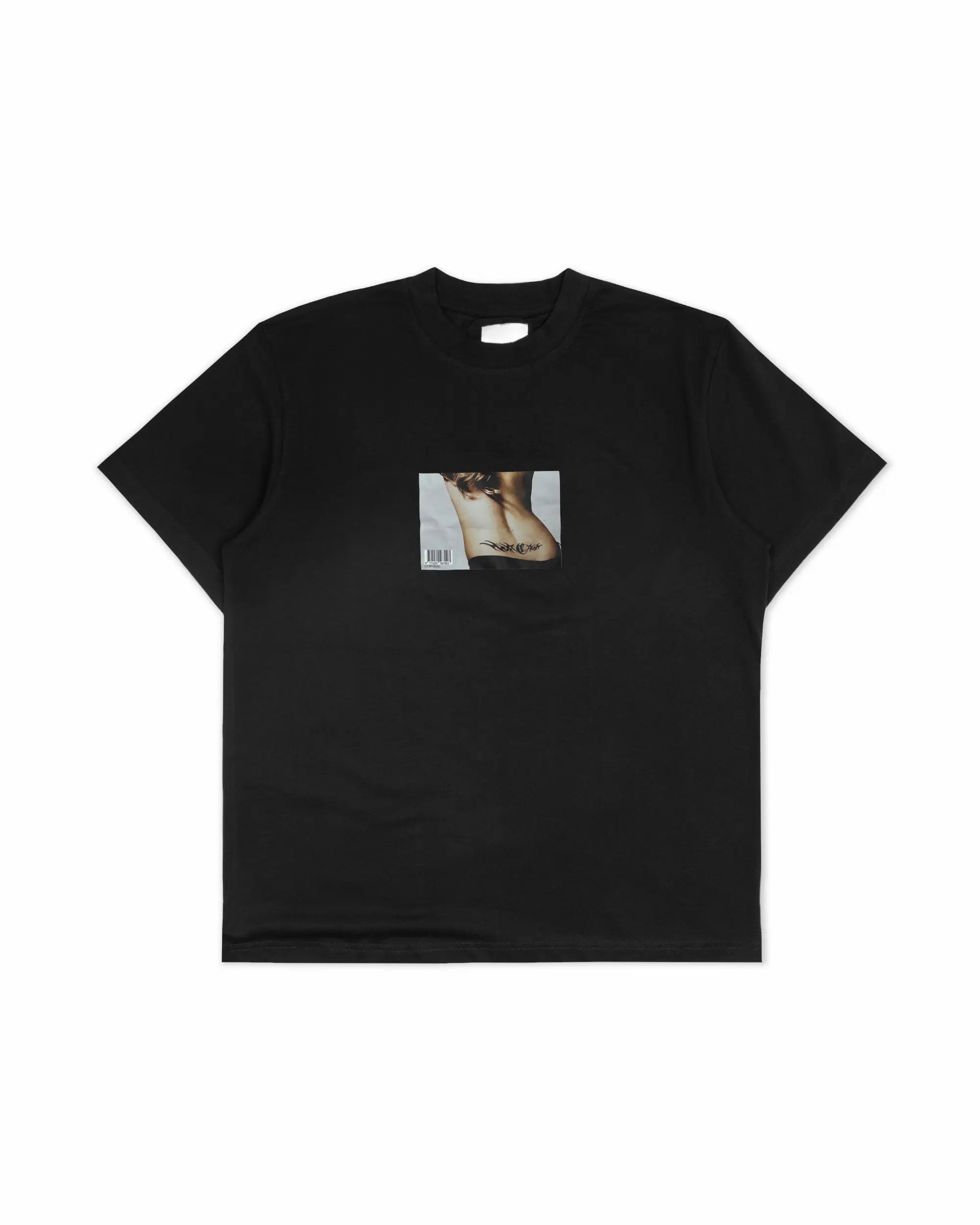 Back Stamp Tee Black