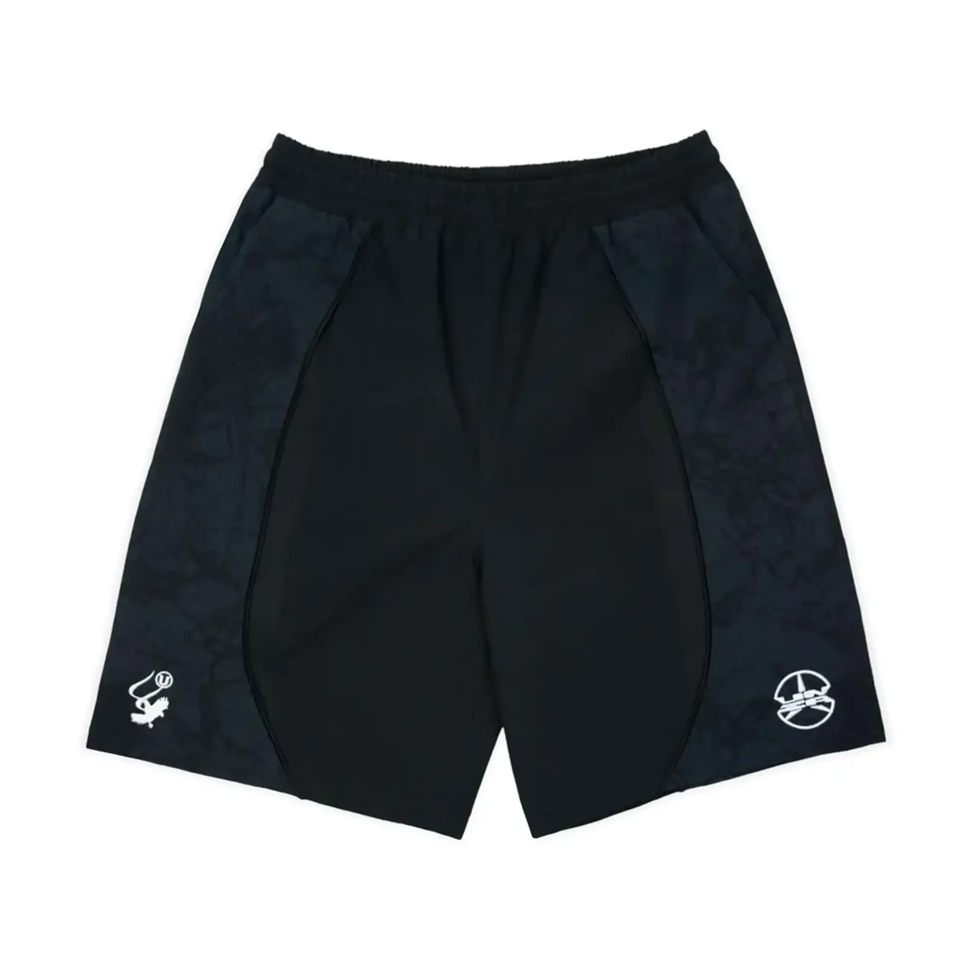 UNIA x CORVIDAE Shell Shorts Black